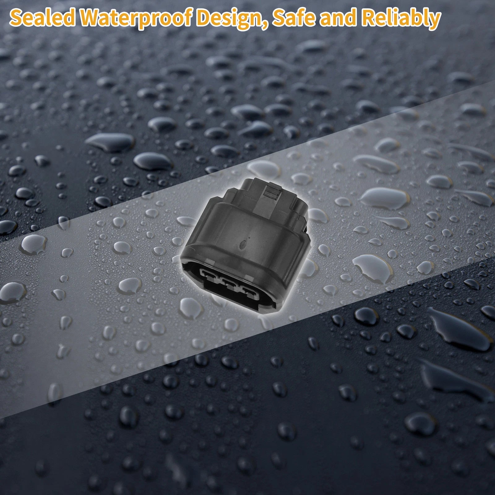 3 Pin Fog Light DRL Lamp Horn Connector Plug for Honda Civic (2016–2019)