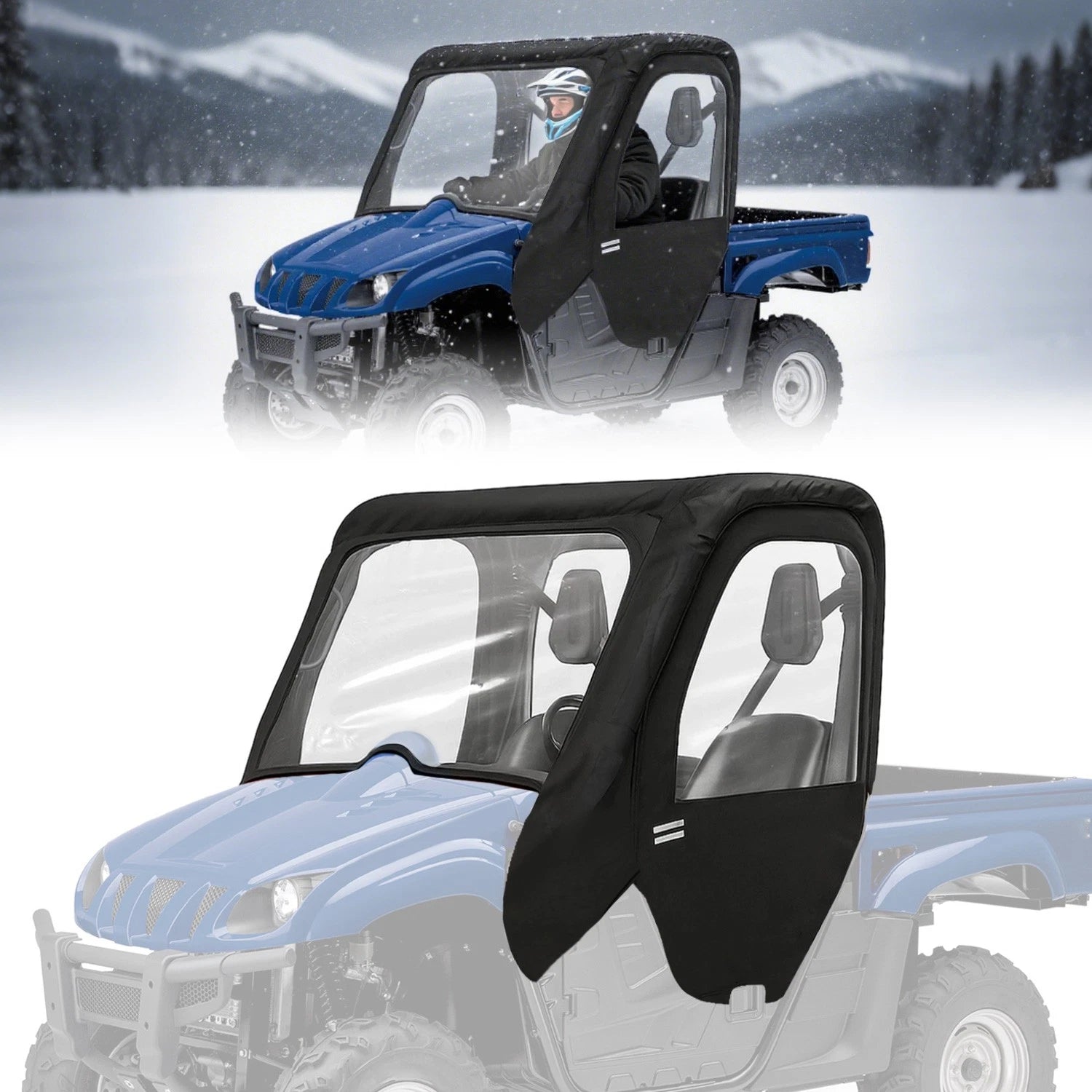 Cab Enclosure Door for Yamaha Rhino 450 660 700 (2004–2013)