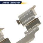 Brake Pad Fitting Kit for Nissan Note (2006–2012) No.LX0405 4Pcs