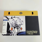 Chrome Passing Lamp Trim Rings for Harley-Davidson (1962–Present) 69622-99A
