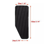 3 x Brake Clutch Accelerator Pedal Rubber Pad Covers for Daewoo Matiz (2000-2010)