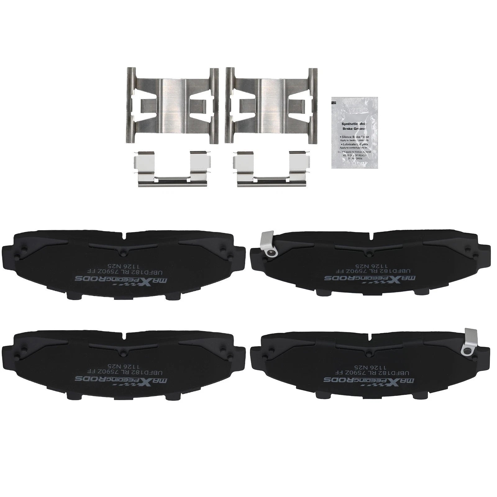 Front Ceramic Brake Pads Kit for Mercury Mountaineer (1997–2001)