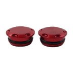 Frame Hole Cover Cap Plug for Kawasaki Ninja 400 250 Z400 Z250 (2018–2023) Red