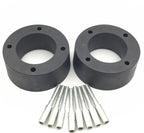 Set of 2 Black Heavy Duty Urethane Wheel Spacers 2.5" 4/110 for Kawasaki/Suzuki