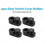 Set of 4 Door Switch Cover Rubber for Nissan Patrol GQ Y60 (1988–1997)