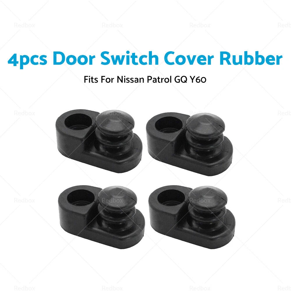 Set of 4 Door Switch Cover Rubber for Nissan Patrol GQ Y60 (1988–1997)