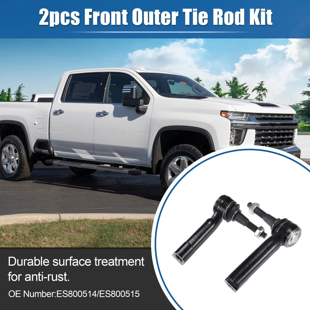 2X Front Tie Rod End Links for Ford F-150 (2009–2020) No. ES800514/ES800515