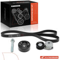 3X Serpentine Belt Drive Component Kit for Chevrolet Tahoe (1995–2000)