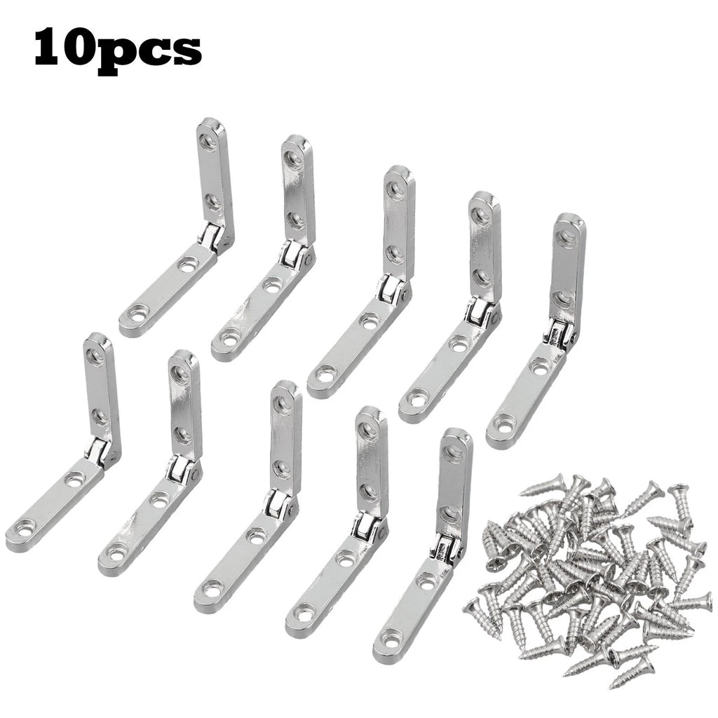 Spring Hinge for Wooden Box (Silver)
