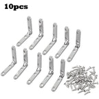 Spring Hinge for Wooden Box (Silver)