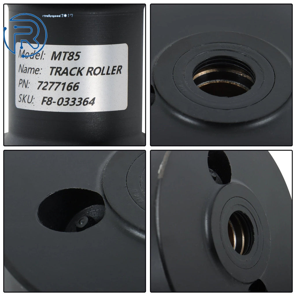 Bottom Roller for Bobcat MT85 Mini Track Loader (2017-2023) Rubber