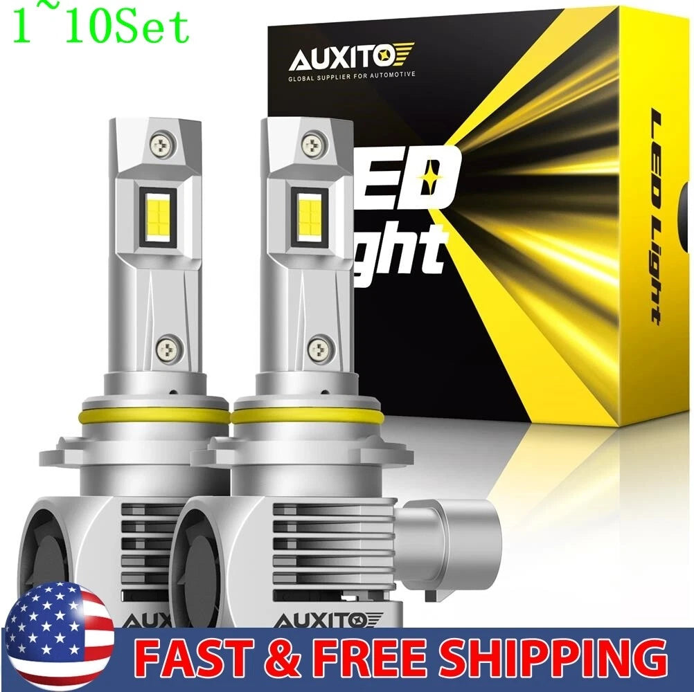 Set of 2 CANBUS 9005 LED Headlight Bulbs for High/Low Beam