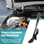 Hood Hinge 2 x Black for Honda (60120T2AA00ZZ) (2016-2023)