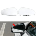Pair Outside Mirror Glass for AUDI A3 (2014-2020)