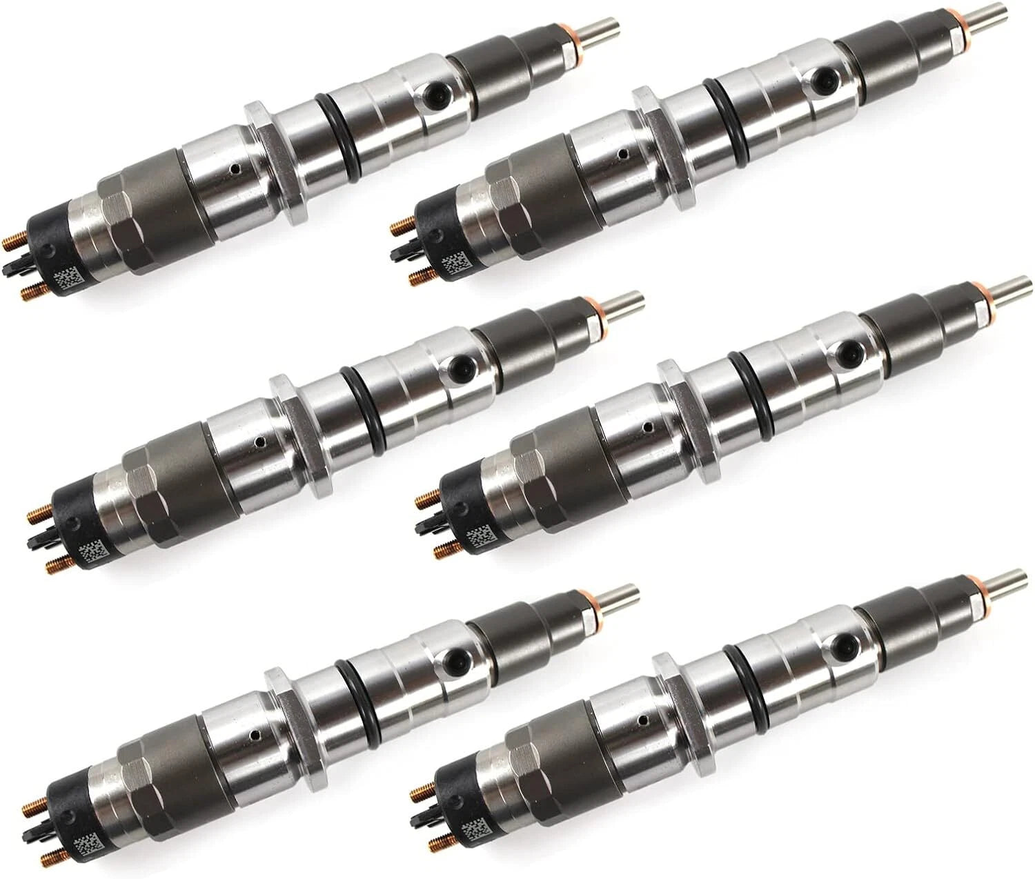 6X Fuel Injector 6754-11-3011 for Komatsu 6D107 (PC200-8, PC220-8)