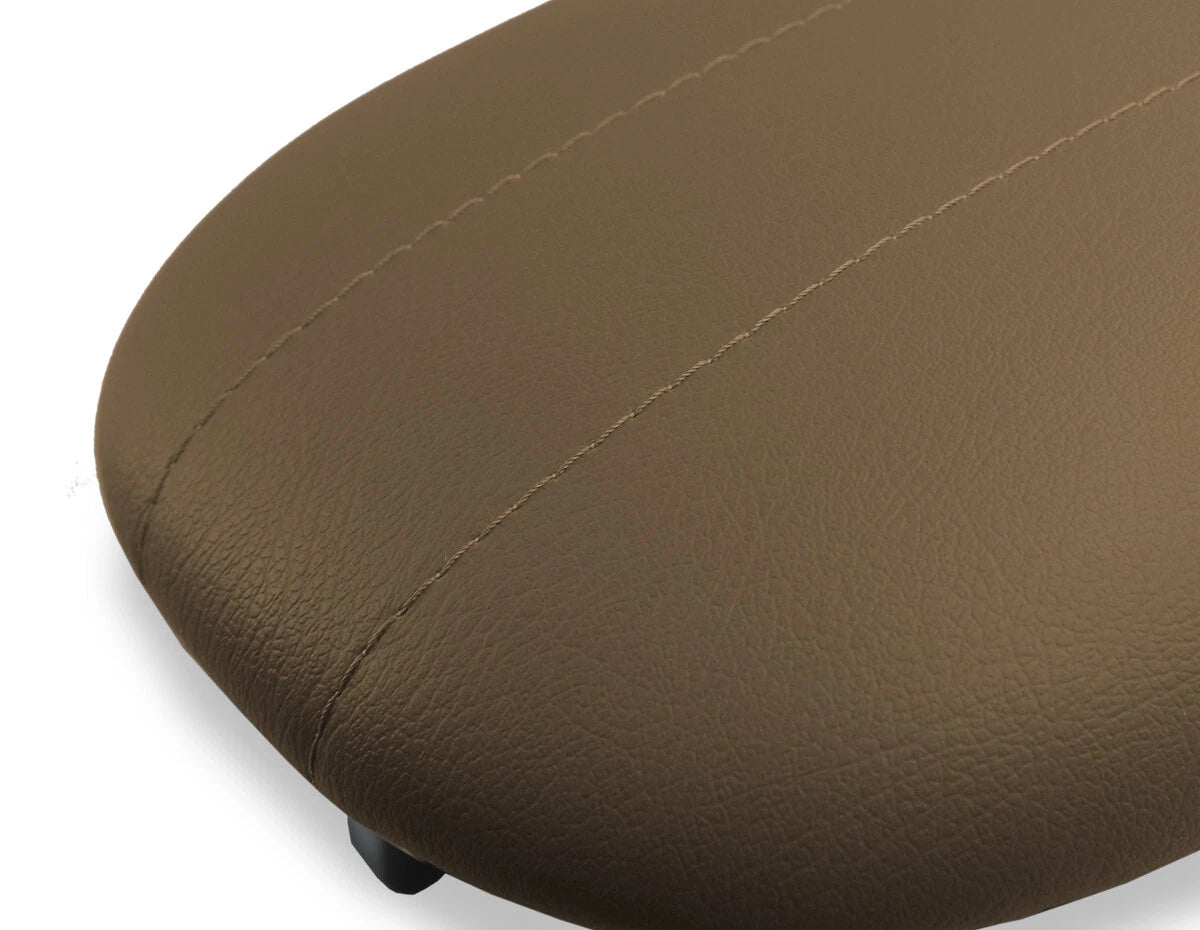 Console Lid Pull Over Cover Leather for Ford Expedition (1997–2002) Dark Beige