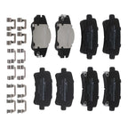 8pcs Ceramic Brake Pads Kit for Buick Allure (2010), LaCrosse (2010–2016)