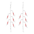 Luminous Rubber Shrimp for Sabiki Rig (Shore & Boat Fishing)