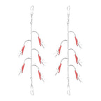 Luminous Rubber Shrimp for Sabiki Rig (Shore & Boat Fishing)