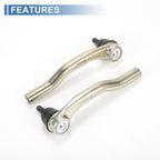 2X Front Outer Tie Rod Ends for Honda Fit (2015–2020) No. 53540T5R003