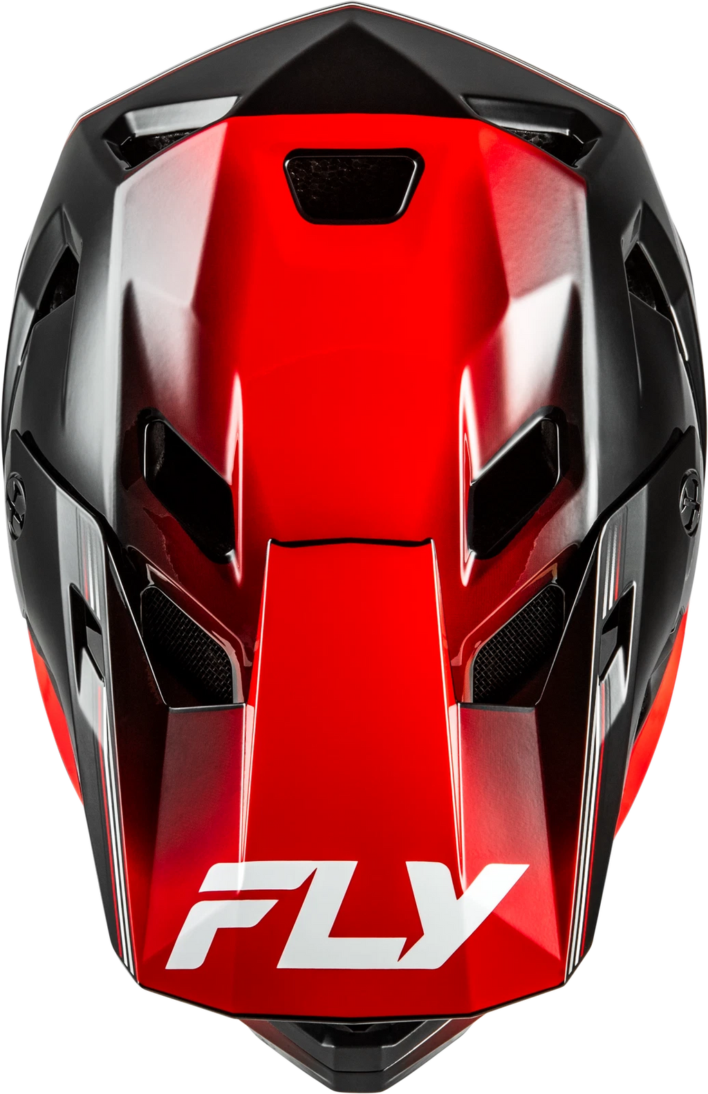 Fly Racing Rayce Repeat Full-Face Helmet for Bicycle (2024) - Large Black/Red