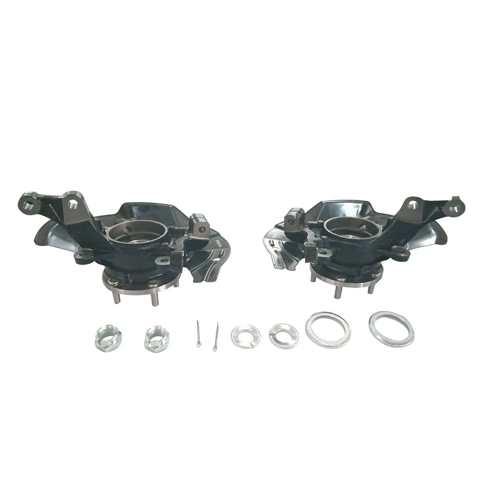 2X Front Steering Knuckle & Wheel Bearing Hub Assembly for Kia Optima (2011)