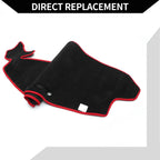 Dashboard Cover Mat for Honda N-BOX JF3/JF4 (2017–2020) Black Red