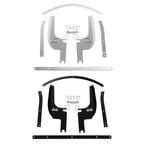 Windshield Bracket Mount for Harley Touring Road King (1994–2025) Black/Chrome