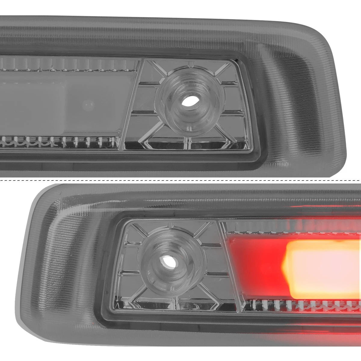 3D LED Bar Tail Brake Light for Jeep Commander (2006–2010) - Smoked