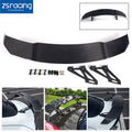 Adjustable Carbon Fiber Rear Trunk Spoiler for Universal Fit