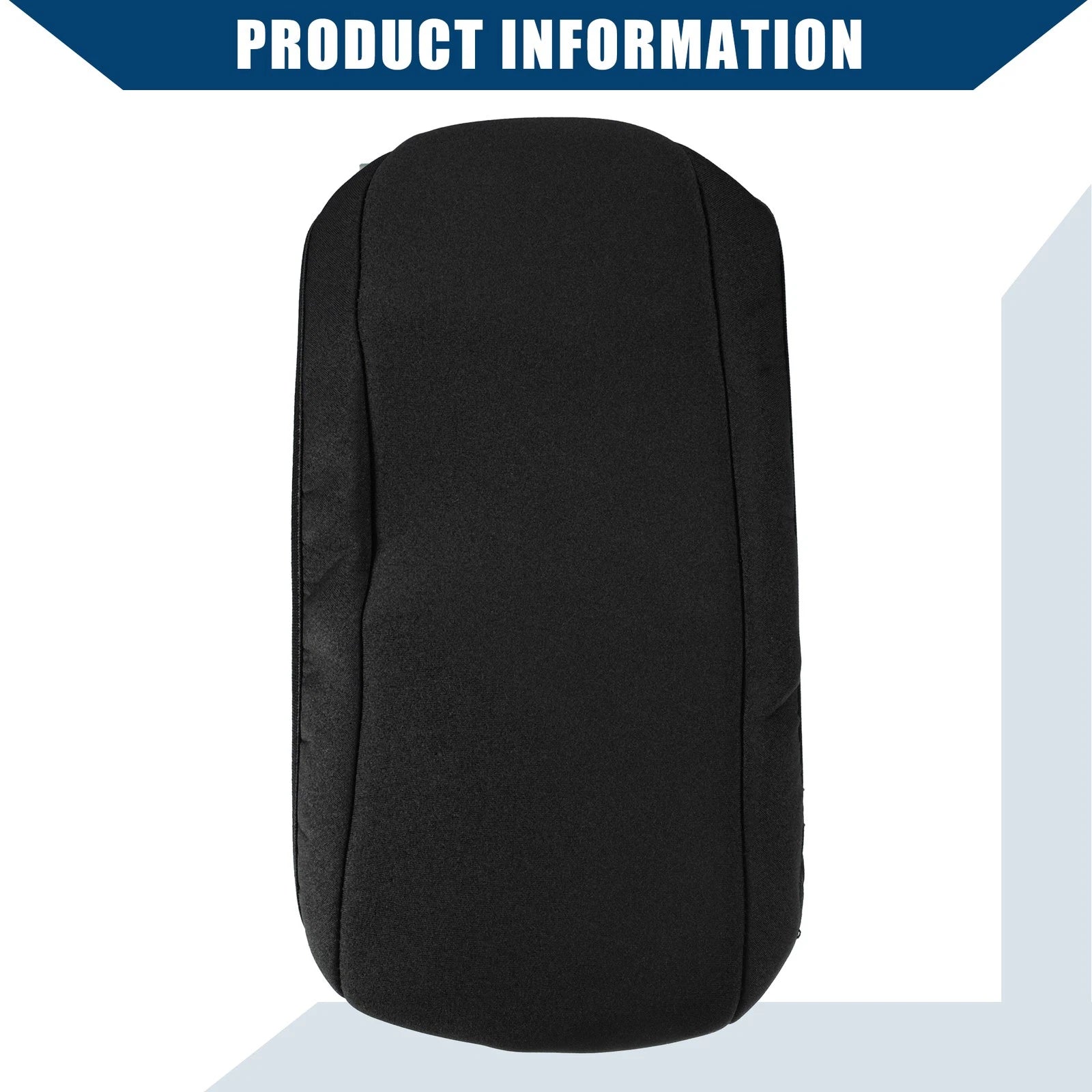 Center Console Armrest Cover for Volkswagen Jetta (2012–2018) Black