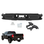Black Rear Bumper for Chevy Silverado 2500 3500 (2015–2019) GM1103184