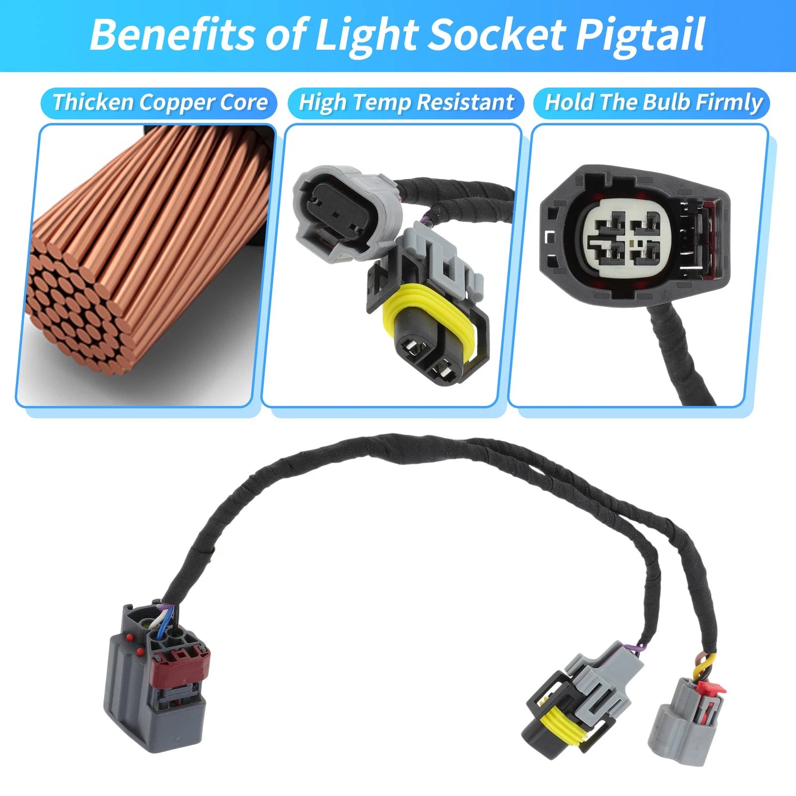 Turn Signal Parking Light Socket Wiring for Chevrolet Traverse (2013–2017)