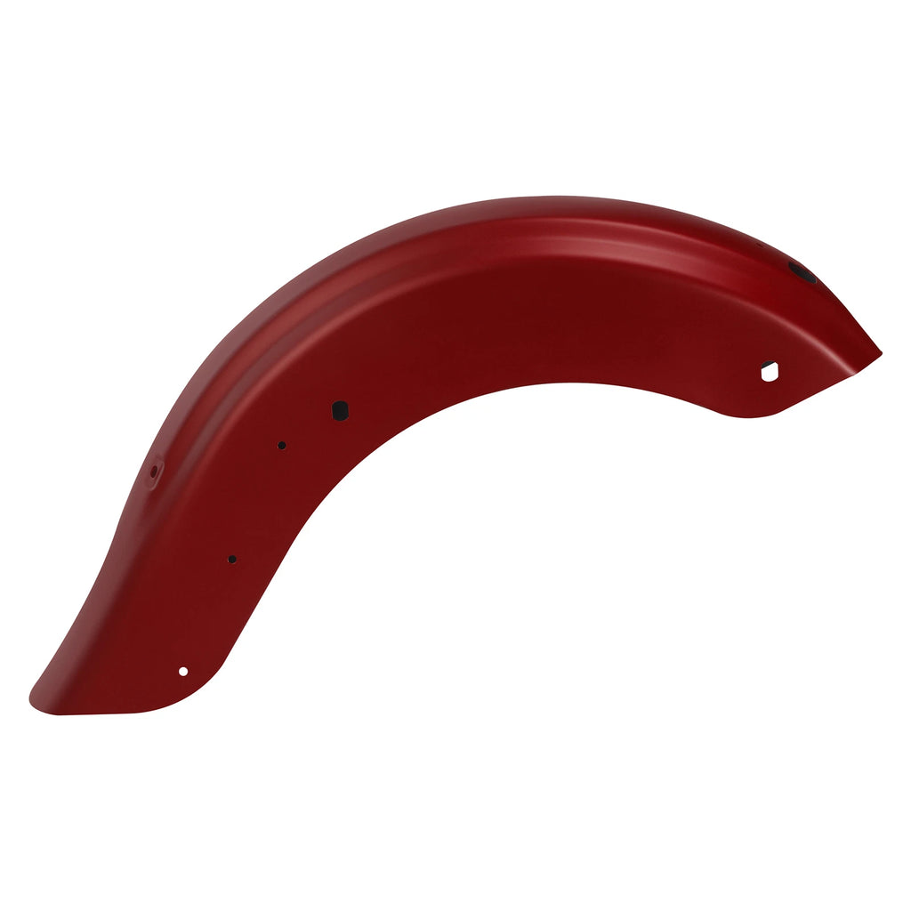 Painted Rear Fender for Harley CVO Street Road Glide (2009–2024) Wicked Red Denim