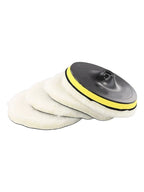 5 x Car Polishing Pads Waxing Cleaning Detailing Wool Bonnets Buffer Tool for Car