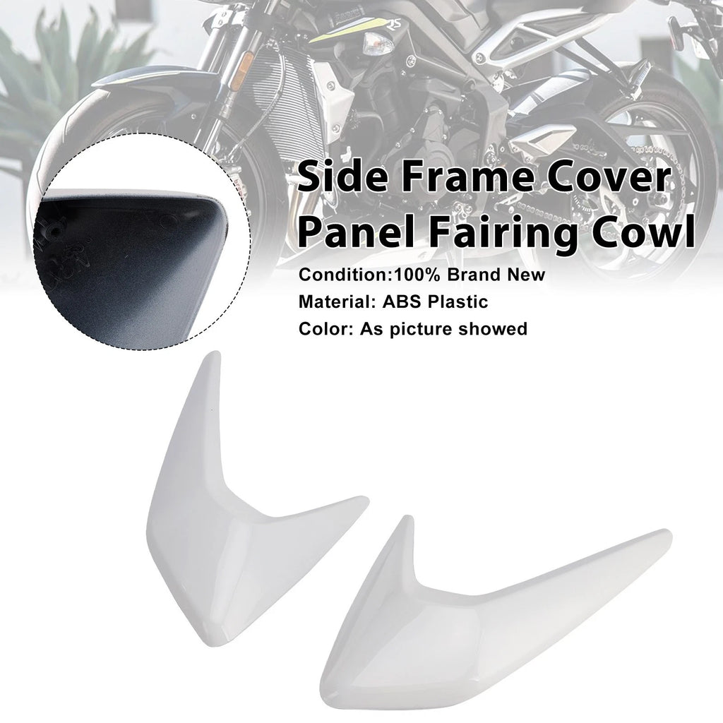 Side Frame Cover Panel Fairing for Street Triple 765 R/RS (2020–2022) White