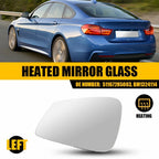 Front Driver Left Side Mirror Glass for BMW 320i (2012–2018) 51167285003, BM132411