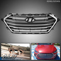 Chrome Front Bumper Grill for Hyundai Elantra 4-Door Sedan (2017–2018)