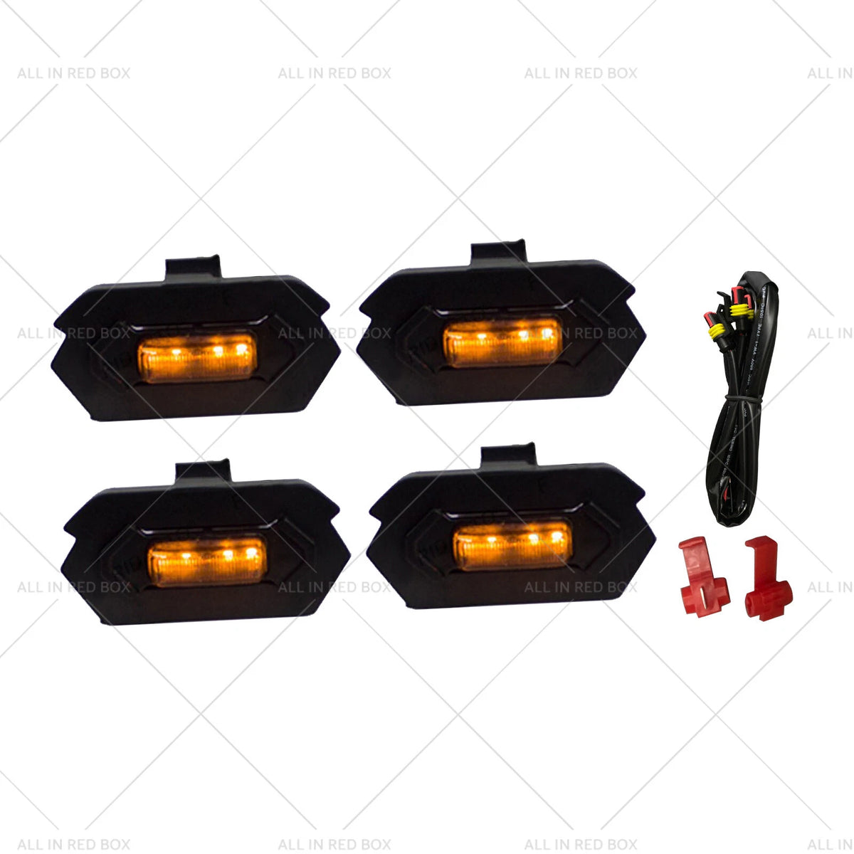 4X Amber Indicator Light for Ford Ranger Wildtrak (2022–Present)