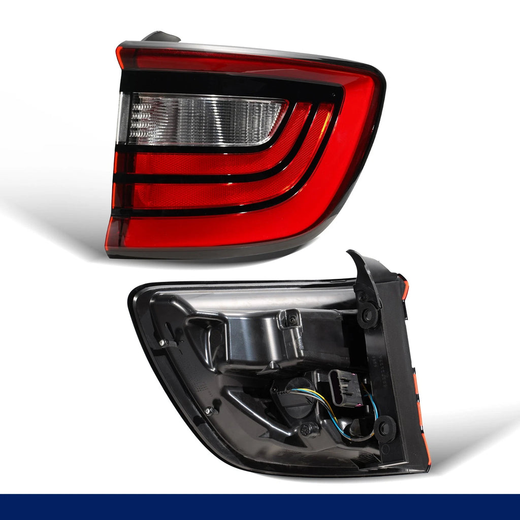 Full LED Tail Light Brake Lamp Outer Passenger Side for Dodge Durango (2014–2026)