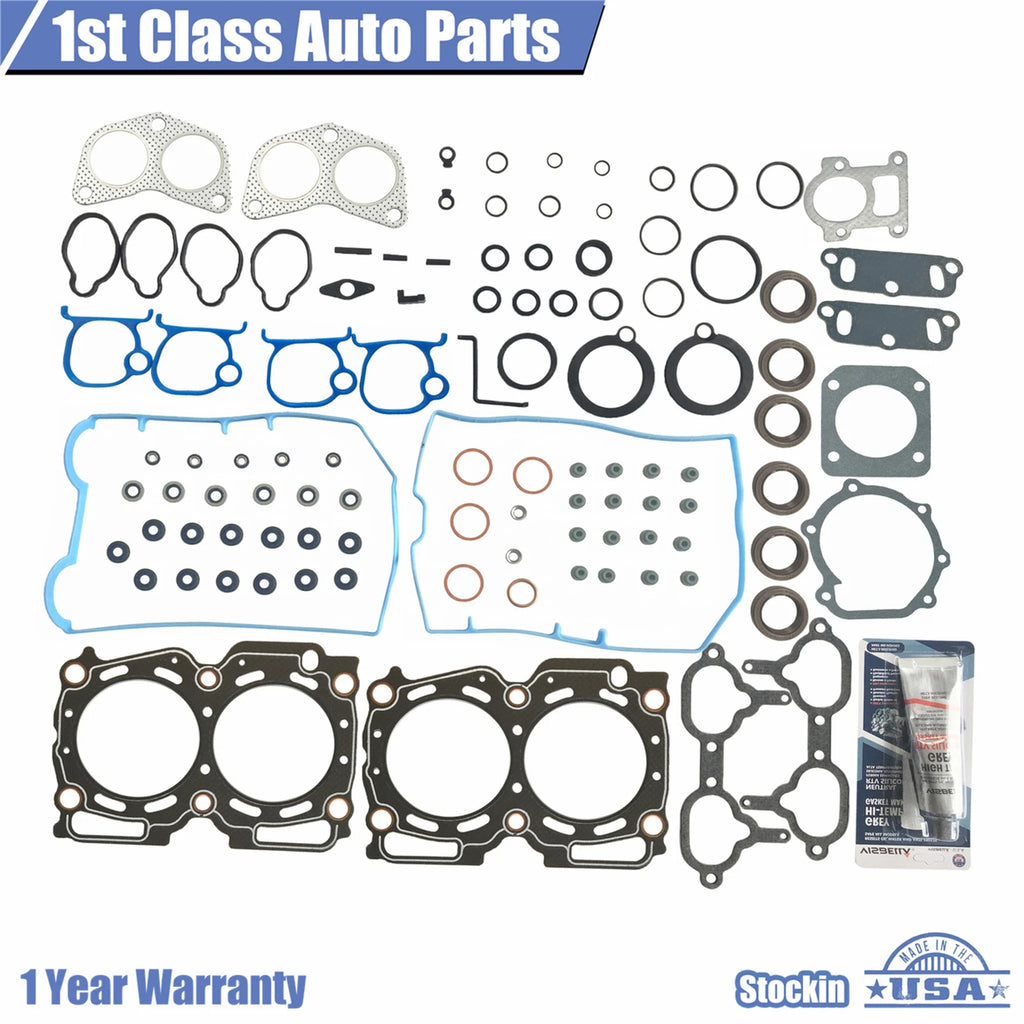 Front Cylinder Head Gasket Set for Subaru Legacy Impreza 2.5L (1996–1999)