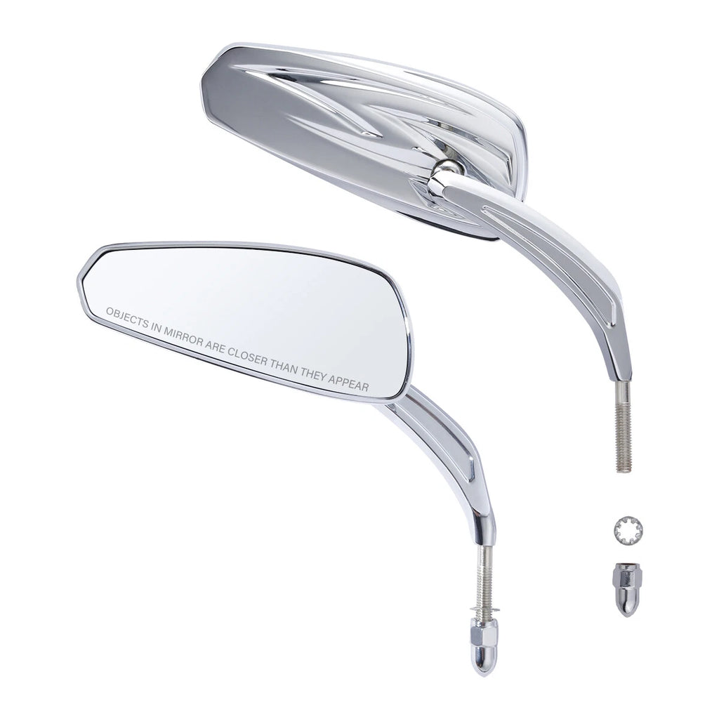Chrome Rear-View Mirrors for Harley CVO Road Glide ST (2023–2024)