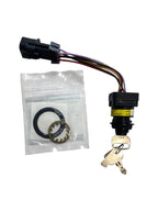 3 Position Ignition Key Switch + Decal/Washer Kit for Mercury (1987–1987)