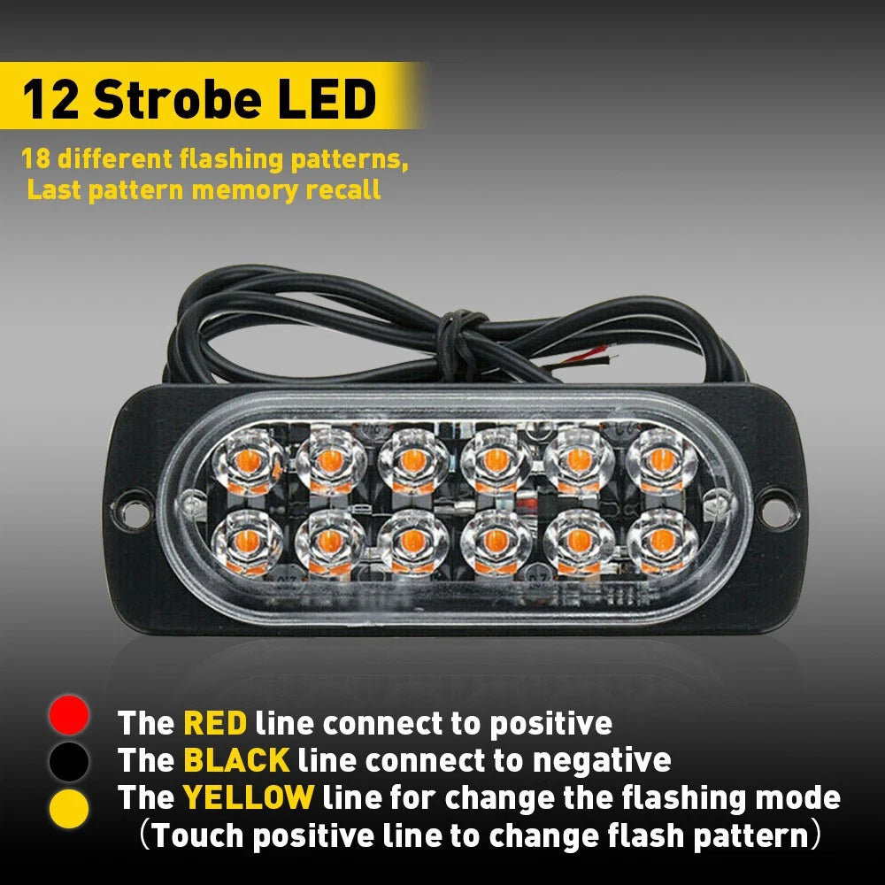 Set of 2 LED Interior Map Light Bulbs for Chevy Chrysler