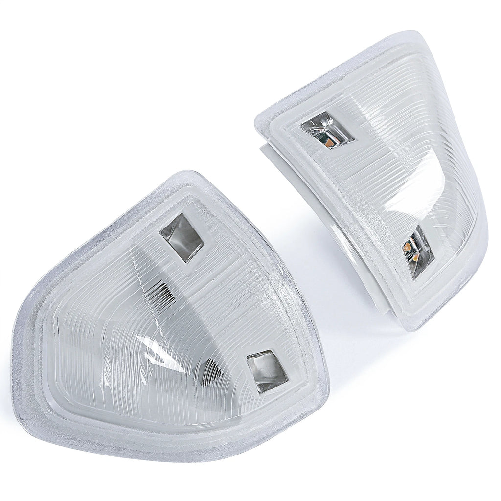 Clear LED Side Mirror Turn Signal Light for Dodge Ram 1500 2500 3500 4500 (2010–2023)