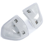 Clear LED Side Mirror Turn Signal Light for Dodge Ram 1500 2500 3500 4500 (2010–2023)