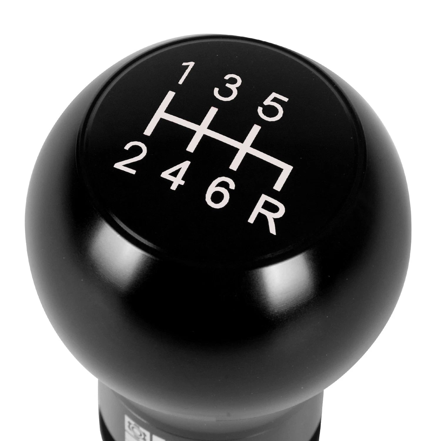 Shift Knob for Universal Applications - Black Teardrop Shape with Adapters