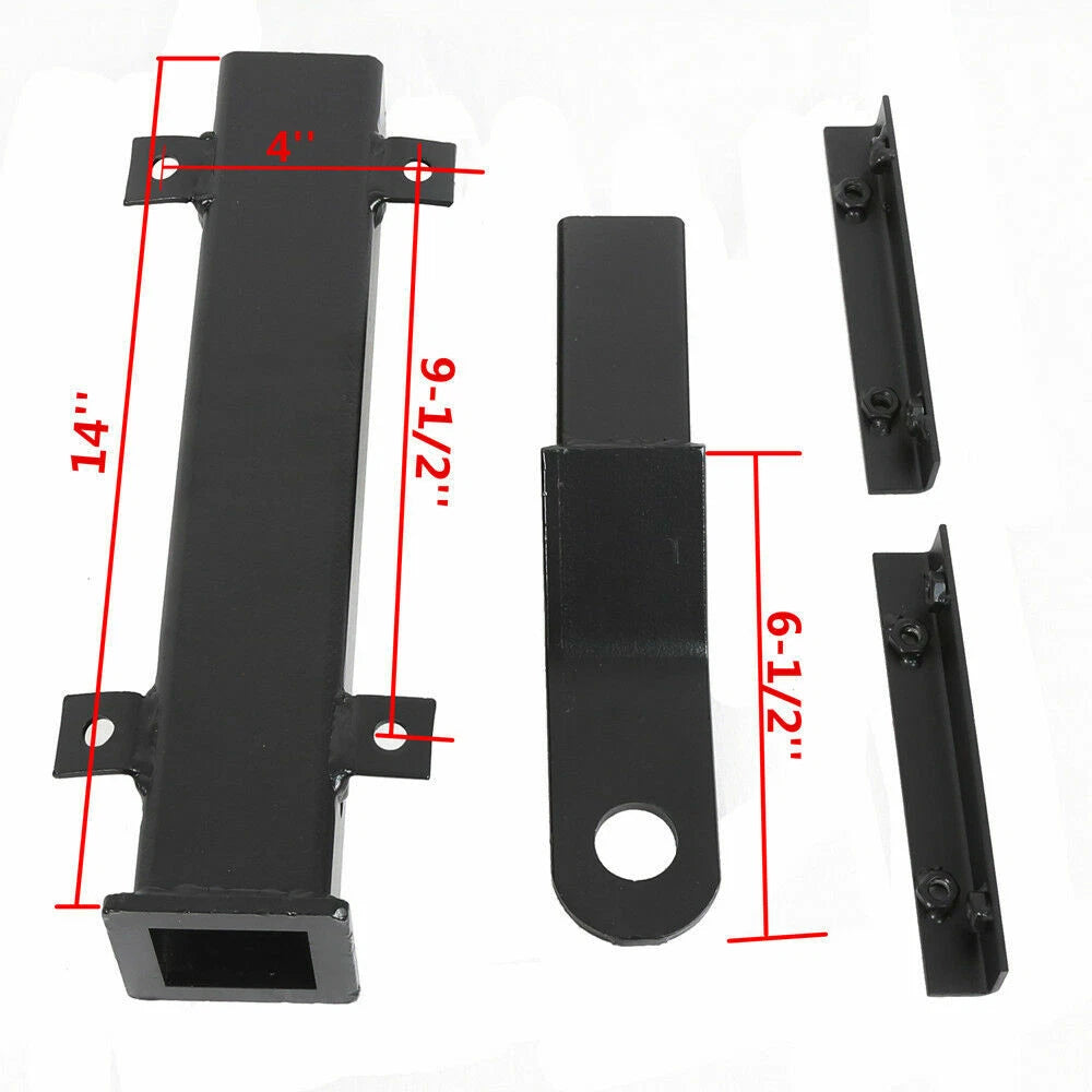 Universal Rear Trailer Hitch 2" Receiver for Club Car EZGO Yamaha