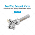 22mm Fuel Tap Petcock Valve for Harley-Davidson Bad Boy (1975–2013)