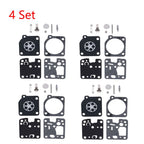 Set of 4 Carburetor Gasket Kit for Echo SRM230 SRM231 ES230 (Zama RB-107)